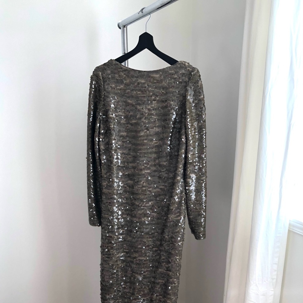 ✨$ For limited time✨SEQUINS •TERANI Couture• Gown